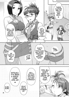 (C80) [Nekomataya (Nekomata Naomi)] Kirameku Butai no Uragawade ～soiree～ | Behind the Sparkling Stage 2 - Soiree (THE iDOLM@STER) [English] {doujin-moe.us} - page 23