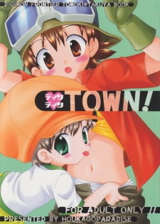 (C62) [Houkago Paradise (Sasorigatame)] Tin Tin Town! (Digimon Frontier)