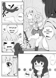 (COMIC1☆7) [Purimomo (Goyac)] Himegoto Flowers 5 | Secret Flowers 5 (YuruYuri) [English] [Yuri-ism] - page 11