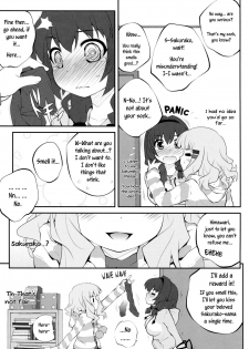 (COMIC1☆7) [Purimomo (Goyac)] Himegoto Flowers 5 | Secret Flowers 5 (YuruYuri) [English] [Yuri-ism] - page 12