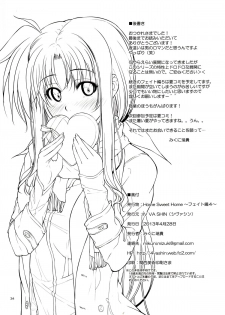 (COMIC1☆7) [IV VA SHIN (Mikuni Mizuki)] Home Sweet Home ~Fate hen 4~ (Mahou Shoujo Lyrical Nanoha) - page 33