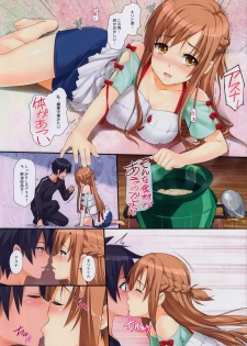 [Wata 120 Percent (Menyoujan)] Sex Again Onegai (Sword Art Online) [Decensored] - page 3