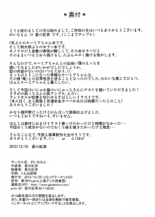 (C83) [Gainamon (Natsu no Koucha)] Nichijou Seikatsu - Rei - (Touhou Project) - page 22