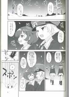 (COMIC1☆7) [Peθ (Mozu)] The General Frost Has Come! (Girls und Panzer) - page 2