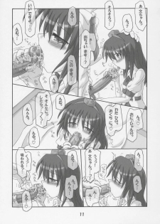 (Comic Castle 2005) [Schwester (Shirau Inasaki)] Rollin 21 (Touhou Project) - page 10