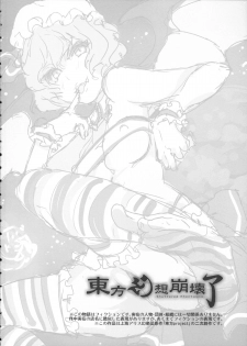 (Reitaisai 10) [Alice no Takarabako (Mizuryu Kei)] Touhou Gensou Houkai Ryou (Touhou Project) - page 3