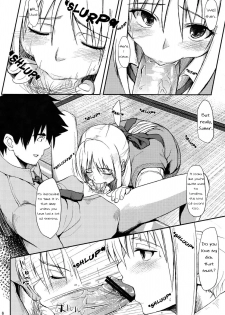 (C82) [Seniman Kartun (Kosuke Haruhito)] Joshikou Saber (Fate/Zero) [English] - page 5