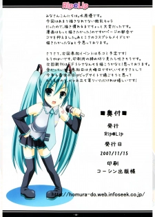 [Rip@Lip (Mizuhara Yuu)] Mikku Miku ni okasarete yanyo (Vocaloid2) [SMDC] [English] - page 18