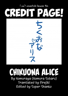 (Reitaisai 10) [Homuraya★Pleiades (Homura Subaru)] Chikuona Alice (Touhou Project) [English] [firejiki] - page 17