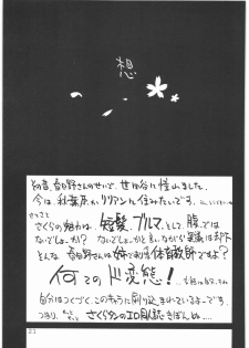 (C70) [Barbarossa (Shinonome Tarou)] Flowers (Street Fighter) - page 20