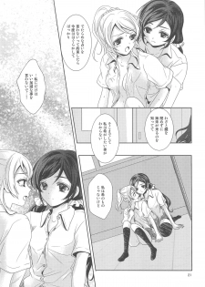 (C84) [Curtain Wall no Ie (Suzumiya Kiriha)] Modokashiino (Love Live!) - page 20