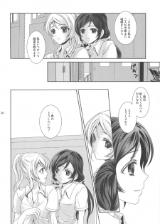 (C84) [Curtain Wall no Ie (Suzumiya Kiriha)] Modokashiino (Love Live!) - page 19