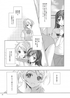 (C84) [Curtain Wall no Ie (Suzumiya Kiriha)] Modokashiino (Love Live!) - page 3