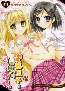 (C84) [Aquadriver (Aino Serin)] Hentai Ouji to Futari no Kawaii Hime-sama (Hentai Ouji to Warawanai Neko.) - page 1