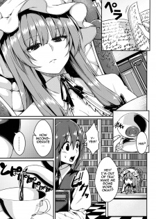 (Reitaisai 10) [Hirojuu Renshuuchou (Hiroya)] Pache Otoshi | Patchouli Defeated (Touhou Project) [English] {doujin-moe.us} - page 2