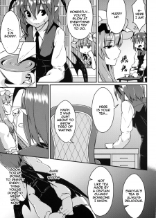 (Reitaisai 10) [Hirojuu Renshuuchou (Hiroya)] Pache Otoshi | Patchouli Defeated (Touhou Project) [English] {doujin-moe.us} - page 6