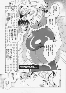 (C84) [Hinaprin, Kitsunenomori (Various)] Dairansai (Touhou Project) - page 25