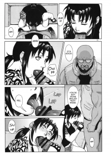 (C84) [AZASUKE WIND (AZASUKE)] SUPER BIG SIZE! (BLACK LAGOON) [English]{Mant} - page 10