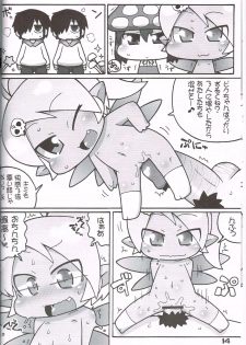 (C81) [Gururido (Ikuwiron)] Hatashite Konofuyu Nansatsu no Doujinshi ga ○○ Fairies Toiu Title Darouka (gdgd Fairies) - page 13