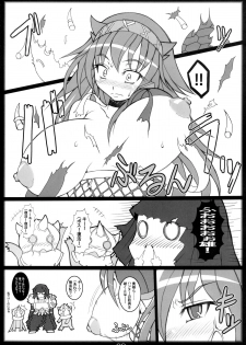 (COMIC1☆3) [Katamimi Buta (Kan Koromoya)] NaruxMon (Monster Hunter) - page 8