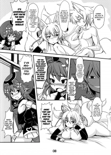 (C83) [Tanmatsu Ijou (BadHanD)] Kitsune no Yomeibiri (Shinrabansho) [English] [biribiri] - page 8