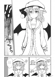 (Reitaisai 9) [Mikkamisaki (Nadzuka)] Remilia ga Genjitsukyou Iri | Remilia in My Hometown in Reality (Touhou Project) [English] [Yendi] - page 37