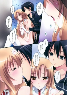 (C83) [Mahirutei (Izumi Mahiru)] Asuna! Close Call (Sword Art Online) - page 21