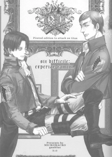 [MICROMACRO and gunblue] sit difficile; experior tamen. (Shingeki no Kyojin) - page 37