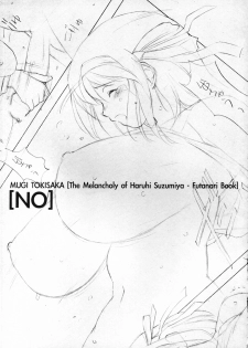 (C70) [Lip van winkle (Tokisaka Mugi)] NO Hamatta no ga Osokatta kara Junbigouteki na Kanji de Gomenne Version + Omake (Haruhi) - page 4