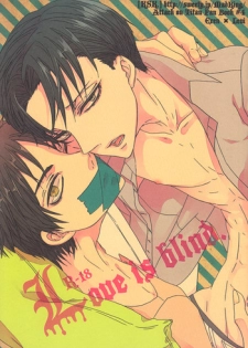 (C84) [KSK. (Haruchika)] Love is blind. (Shingeki no Kyojin)