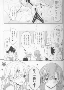 (C84) [Natsuiro Shoujo (Takanashi Haruto)] Shiyouyo! (Toaru Kagaku no Railgun) - page 16