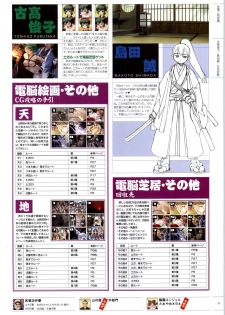 [ライアーソフト] 行殺-はぁと-新撰組 公式ビジュアルファンブック - page 32