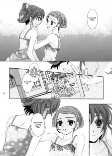 (C84) [Curtain Wall no Ie (Suzumiya Kiriha)] Shinken na Koi wo Shite mo. | Even If You Fall In Love For Real (Dokidoki! Precure) [English] [Salnar] - page 22