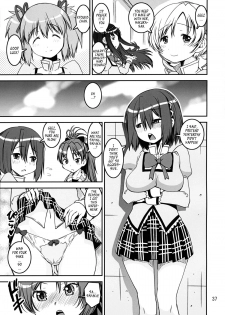 (C84) [KATAMARI-YA (Shinama)] Sasoiuke x Kaeriuchi  | Seductive Bottom x Hunted Hunter (Puella Magi Madoka Magica) [English] [YQII] - page 37