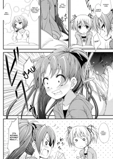 (C81) [Fukazume Kizoku (Amaro Tamaro)] Lovely Girls' Lily vol.3 (Puella Magi Madoka Magica) [English] - page 7