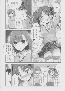 (C84) [Ngmyu (Tohgarashi Hideyu)] Onee sama no Zettai Seiryoku Zetsurin ka Keikaku (Toaru Majutsu no Index) - page 2