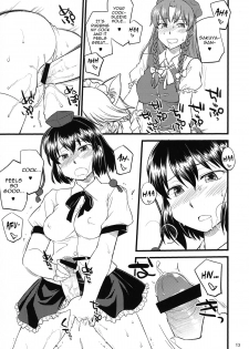 (C84) [Hinemosuan (Hinemosu Notari)] Ana ga Attara Dashitai | If There's a Hole, I Want to Use It! (Touhou Project) [English] {Sharpie Translations} - page 12