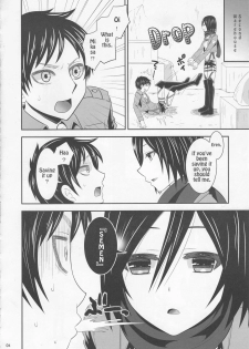 (C84) [little snow (Uonuma Yuu)] Shingeki no Mikasa | Attack on Mikasa (Shingeki no Kyojin) [English] {Crystalium} - page 4