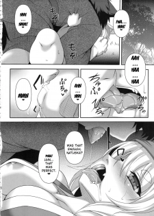 (C84) [Evo.R.B (Takayuki Hiyori)] Kitsunemimikko ni Matsuri no Tanoshisa wo Rikaisaseru Hon | A Book About Introducing a Fox-Eared Girl to Festivals [English] {doujin-moe.us} - page 7