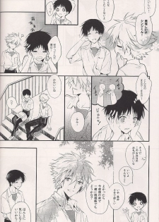 (C84) [Tetsu-Sabi (Huduki Roa)] Mushibamareta Sekai no Naka de (Neon Genesis Evangelion) - page 19