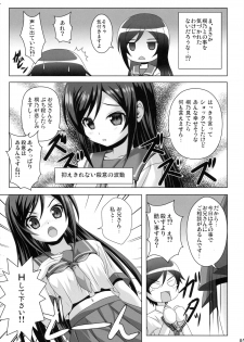 (C84) [Noritama-gozen (Noritama)] Oniisan!! Gosoudan Ga Arimasu!! (Ore no Imouto ga Konna ni Kawaii Wake ga Nai) - page 5