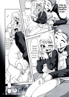 [PNO Group (Hase Hiroshi)] Madamada!! Illya Bun Hokan Keikaku! ~Konya mo Asa made Love Love H Hen~ (Fate/stay night) [English] [Tigoris Translates] - page 3