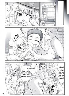 [PNO Group (Hase Hiroshi)] Madamada!! Illya Bun Hokan Keikaku! ~Konya mo Asa made Love Love H Hen~ (Fate/stay night) [English] [Tigoris Translates] - page 39
