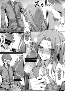 (C84) [S.S.L (Yanagi)] Rider san to Gakusei Fuku. (Fate/hollow ataraxia) [English] [Laruffii] - page 9