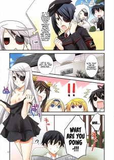 (C81) [CHAGASHI SAIBAN (Yamabuki Mook)] Laura Taichou to Dekirukana | Can I do it with Commander Laura? (Infinite Stratos) [English] =TV= - page 17