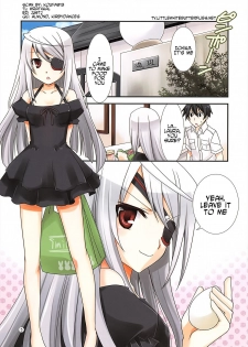 (C81) [CHAGASHI SAIBAN (Yamabuki Mook)] Laura Taichou to Dekirukana | Can I do it with Commander Laura? (Infinite Stratos) [English] =TV= - page 5