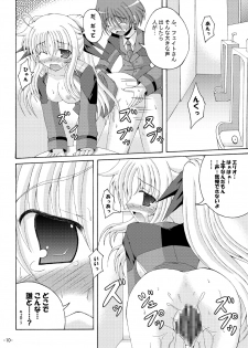 [Dream Project (Yumeno Shiya)] Lyrical Magical Ecchi na Fate-san wa Suki? 3 (Mahou Shoujo Lyrical Nanoha) - page 9