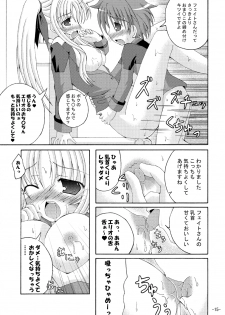 [Dream Project (Yumeno Shiya)] Lyrical Magical Ecchi na Fate-san wa Suki? 3 (Mahou Shoujo Lyrical Nanoha) - page 14