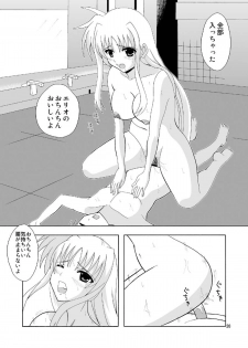 [MagicalFlight (Juujou Tatami)] Fate de Fudeoroshi (Mahou Shoujo Lyrical Nanoha) [Digital] - page 20