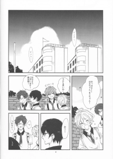 (Renai Jiyuugata! Natsu Honban) [nicotama (nicoco)] Inu no Kyuukaku (Free!) - page 5
